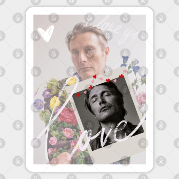 Floral Mads I Love You Collage Sticker by OrionLodubyal